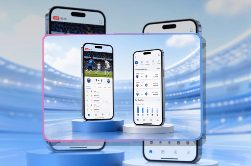 官方移动入口 · 直播比分App · 电脑手机都能衔接界面展示